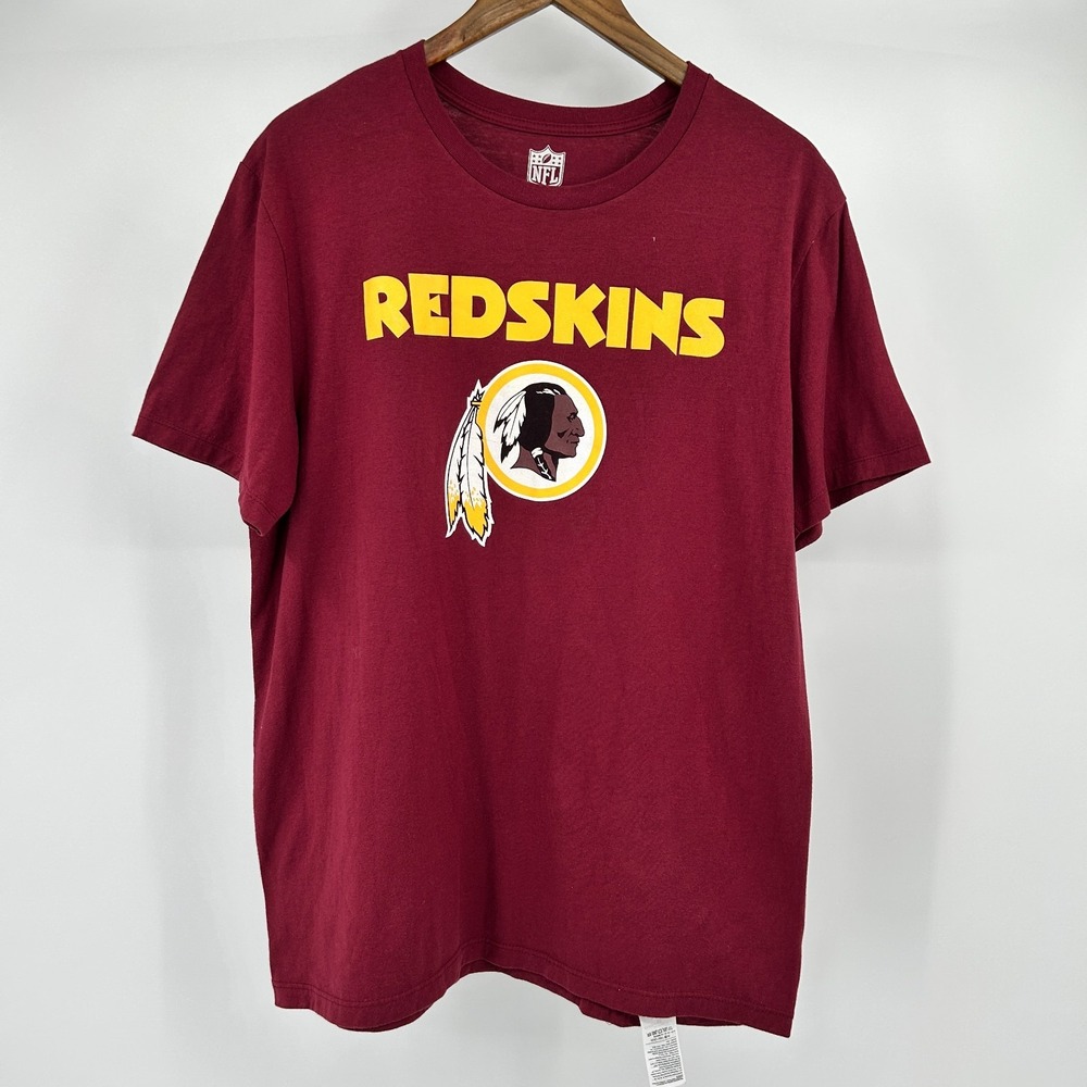 Washington Redskins T Shirt Mens XL NFL Team Apparel 2018 Red Burgundy